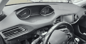 Peugeot 308 T9 airbag poduszka kierowcy pasażera deska konsola 1