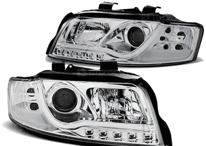 Lampy Reflektory AUDI A4 B6 00-04 Rok DO DZIENNEJ 1