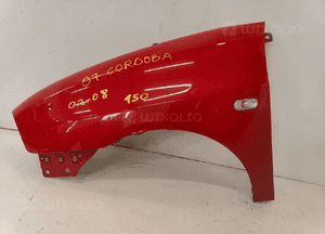 Seat Codoba II 02-08 BŁOTNIK LEWY PRZÓD PRZEDNI 1