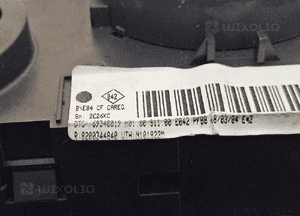 Renault Clio III 3 Scenic Megane II 2 panel sterowania nawiewu 17