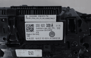 Licznik virtual zegary lcd vw polo taigo 2G0 6