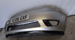 Zderzak przód przedni ford fiesta MK.6 6 vi 62 srebrny halogeny 3
