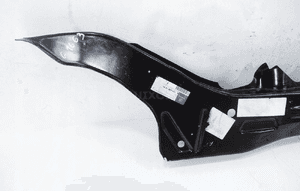 Fartuch poszycie wzmocnienie nowe oem mercedes W124 A1246201834 4