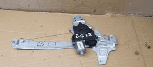 Mechanizm podnośnik szyby lewy tył Citroen C5 III 128000772 1