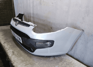 Zderzak przód przedni fiat grande punto evo 296/A biały halogeny 4