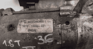 Rozrusznik ford mondeo MK3 1.8 2.0 16V 1S7U-11000-AB 2