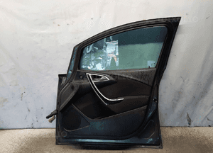 Drzwi przód przednie prawe opel astra j 4 iv Z177 szare grafitowe 5D 5 drzwi hb 5