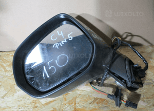 Lusterko lewe przód przednie citroen C4 i 8 pin 2