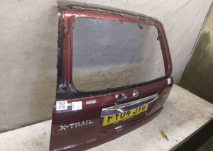 Klapa tył tylna bagażnika do nissan x-trail T30 bordo bordowa AX6 zbita szyba 3