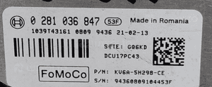 Ford transit moduł sterownik scr adblue 0281036847 5