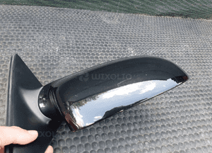 Lusterko Zewnetrzne Prawe LZ9Y 6 pin Czarne UK Angielskie AUDI A4 B8 6