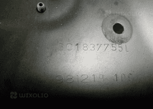 Mechanizm podnośnik szyby lewy przód VW Passat B6 3C1837755L 3