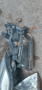 Przod przednia lampa prawa renault scenic 1 4