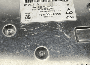 Bmw F01 F10 F25 F30 moduł sterownik tv 9366609 12
