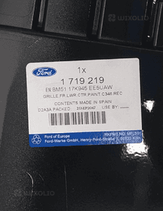 Ford focus 11-15r grill atrapa chłodnicy kratka nowy oryginał 4