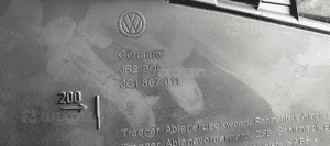 Tapicerka boczek lewy przód przednia lewa VW Passat B6 Kombi 8
