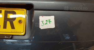Zderzak tył tylny volkswagen vw polo 9N 9N3 LC7VW szary grafitowy 2
