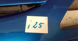 } ZDERZAK PRZÓD PRZEDNI DO PEUGEOT 307 KMF KMFD NIEBIESKI 2