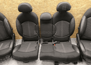 MINI R60 COUNTRYMAN FOTELE GRZANE PÓŁ SKÓRA KANAPY UK WERSJA 5 OSOBOWA 4