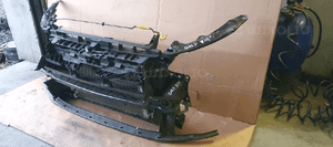 Pas przedni kompletny chłodnice wentylator belka VW Golf VIII 8 2.0 TDI 5Q0121205B 5Q0121207BM 3