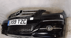 ZDERZAK PRZÓD PRZEDNI Mercedes B-Klasa W245 Lift 08-12 SREBRNY 191 3