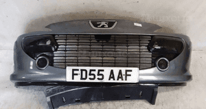 Zderzak przód przedni do peugeot 307 lift fl kod kolor kth kthc szary 1
