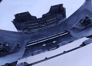 Zderzak przód przedni kompletny grill nissan navara iv D23 NP300 2015-2022 8