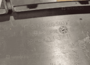 Spoiler zderzaka przód dokładka 3B0805903A vw passat B5 3B 96-00 3