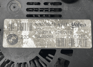 BMW F15 PRĄDNICA ALTERNATOR 3.0D N57 14V 8570675 9