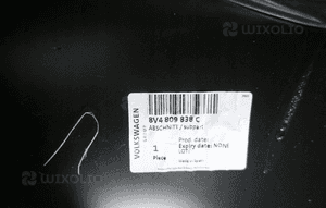 Audi A3 8V 2013- poszycie błotnik tylny prawy tył 8V4809838C 7
