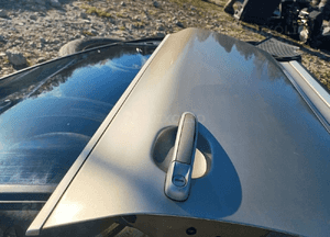 PORSCHE CAYENNE I DRZWI PRAWY PRZOD PRAWE PRZEDNIE kompletne 4