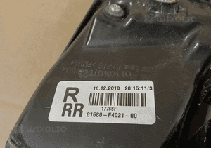 Lampa prawa tylna prawy tył toyota chr ch-r led 2016-2019R 3