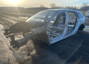 Ćwiartka błotnik prawy tył peugeot 508 sw 4