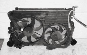 Komplet chłodnic z wentylatorami VW TIGUAN 2.0 TDI 2007-2016 2