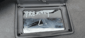 Słonecznik osłona przeciwsłoneczna lewa Mazda Premacy 4