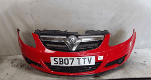 Zderzak przód przedni do corsa d Y547 czerwony 1