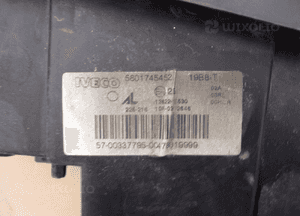 Iveco stralis hi way lampa prawa led 3