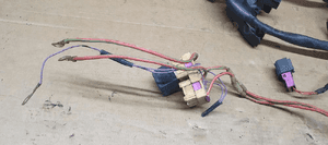 Wiązka instalacja wentylatora wentylatorów Audi A6 C6 2