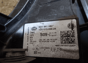 LAMPA PRZÓD PRAWA VW GOLF VII 7 LIFT FULL LED 5