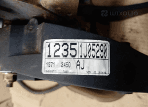 Pedały pedał hamulca sprzęgła Ford Mondeo MK3 1S71 2450 AJ 6