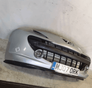 Zderzak przód przedni do peugeot 207 urban move  ezrc srebrny halogeny 4