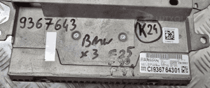BMW X3 F25 F30 F36 CZYTNIK NAWIGACJI NBT 9367643 11