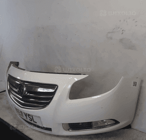 Zderzak przód przedni do opel insignia a halogeny kod kolor Z40R biały 4