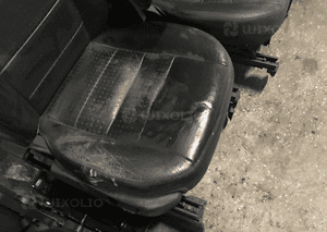 Siedzenia skórzane czarne komplet LAND ROVER DISCOVERY 3 III 4