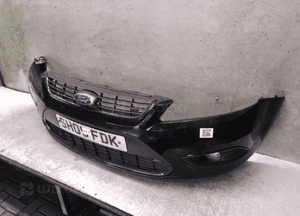 @ ZDERZAK PRZÓD PRZEDNI DO FORD FOCUS MK2 II LIFT FL HALOGENY F3 CZARNY 3