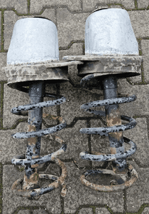 Volvo S60 S80 02 sprezyna zawieszenia tyl tylna 2