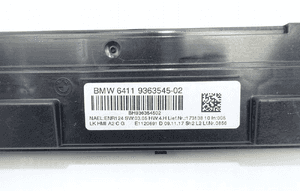 Panel klimatyzacji bmw F20 F21 F30 F34 9363545 5