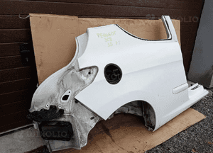 Błotnik prawy tył tylny ćwiartka Peugeot 308 T7 3D HB 2