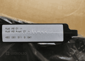 Dywaniki gumowe Audi A6 4B0061511B tył 2