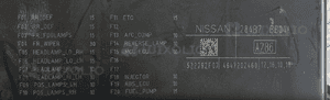 MODUL STEROWNIK BSI NISSAN QASHQAI J10 284B7BB04A 2